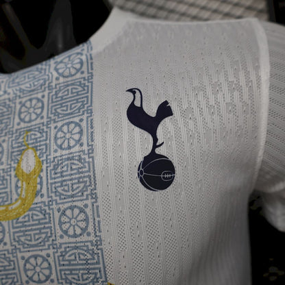 Camiseta Tottenham Hotspur Blanca 2025/26 Versión Jugador
