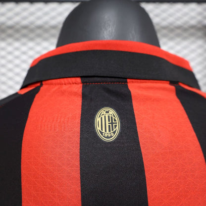 Camiseta AC Milan Manga Larga 125 Aniversario 2024/25 Versión Jugador