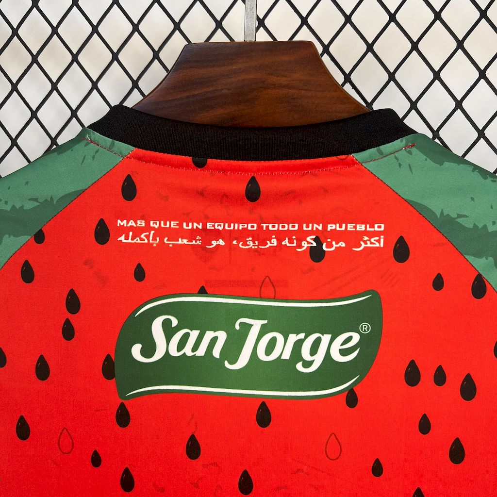 Camiseta Palestino Cuarta 2025/26 Versión Fan