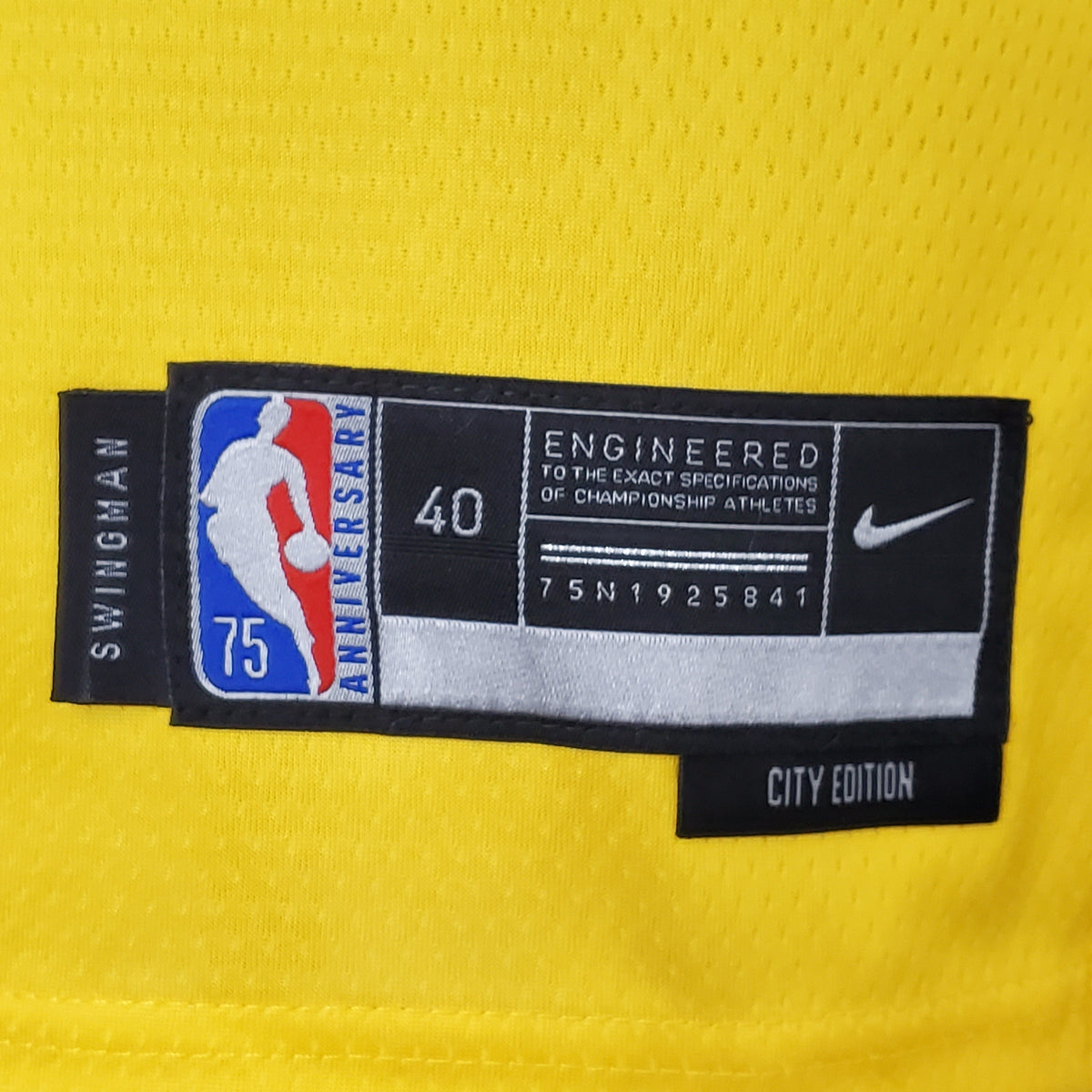 Camiseta Atlanta Hawks "City Edition" Amarilla