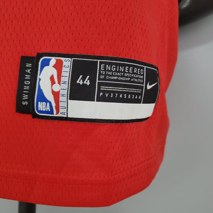 Camiseta Houston Rockets "Retro" Clásica Roja