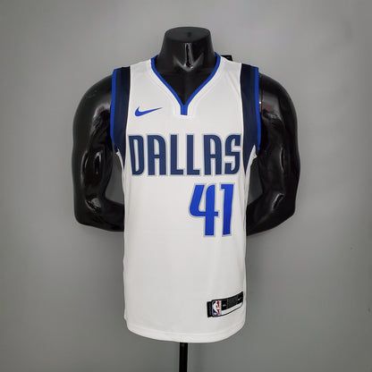 Camiseta Dallas Mavericks Camiseta Clásica Blanca