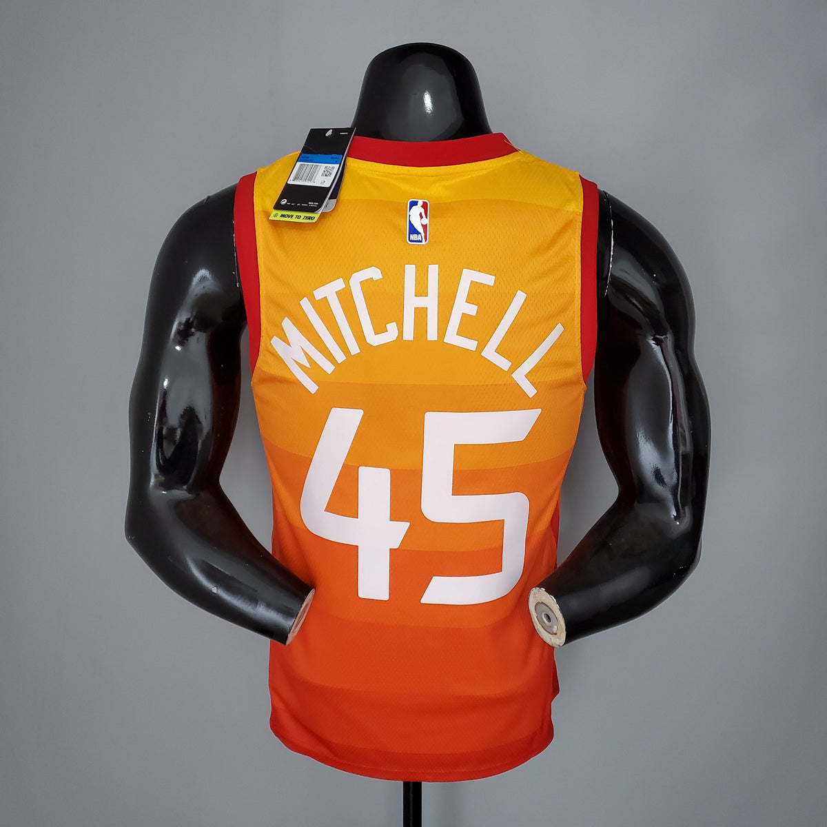 Camiseta Utah Jazz "Orange Raimbow" Naranja