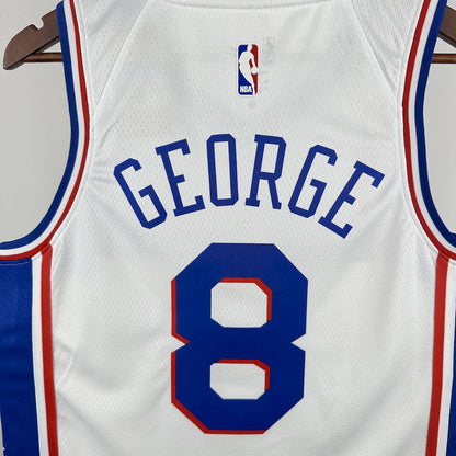 Camiseta Philadelphia 76ers 2023 Camiseta Blanca NBA