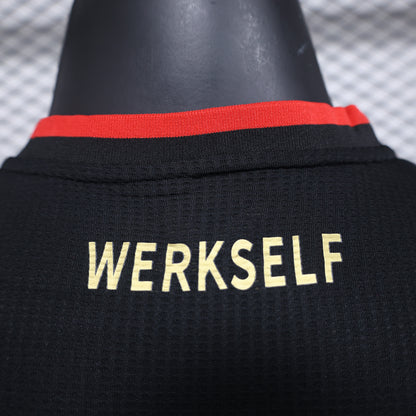 Camiseta Bayer 04 Leverkusen Edición Champions 2024/25 Versión Jugador