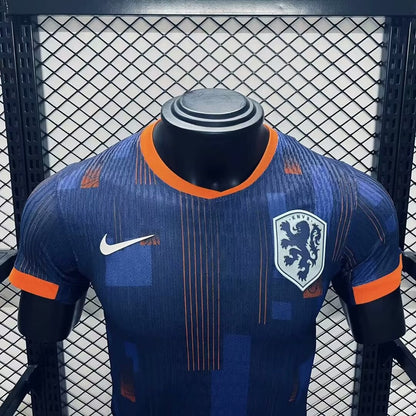 Camiseta Países Bajos Visita 2024 Versión Jugador