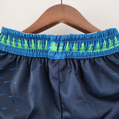 Camiseta Minnesota Timberwolves Shorts Azules
