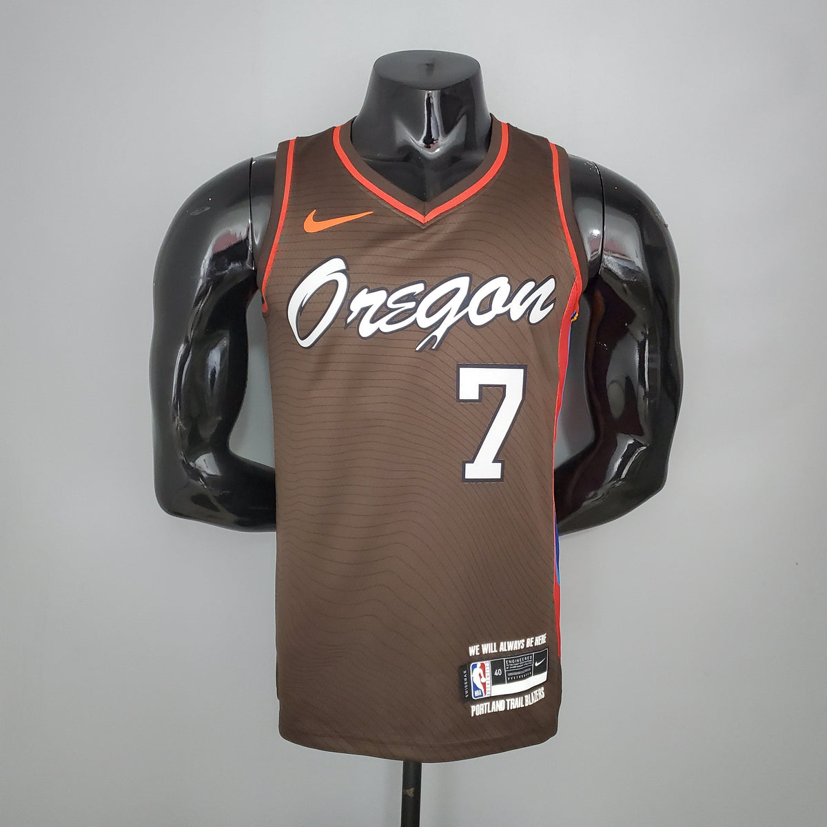 Camiseta Portland Trail Blazers "City Edition" Café