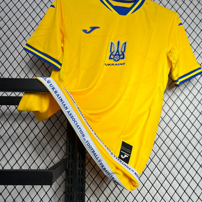 Camiseta Ucrania Local 2024 Versión Fan