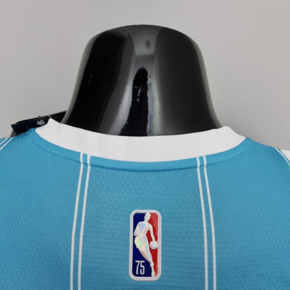 Camiseta Charlotte Hornets Camiseta Clásica Celeste
