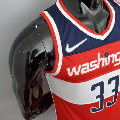 Camiseta Washington Wizards Camiseta Azul Roja Clásica