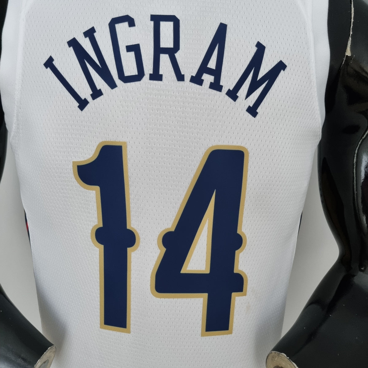 Camiseta New Orleans Pelicans Camiseta Blanca Clásica