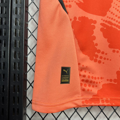 Camiseta Manchester City Portero Naranja 2024/25 Versión Fan