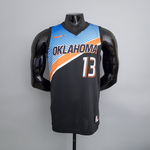 Camiseta Oklahoma City Thunder "City Edition" Negro
