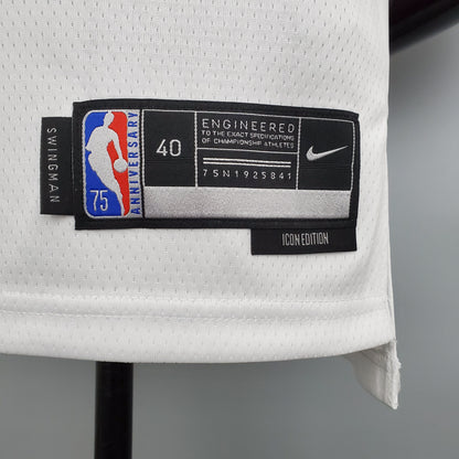Camiseta Chicago Bulls Nike Blanco NBA 75 Aniversario