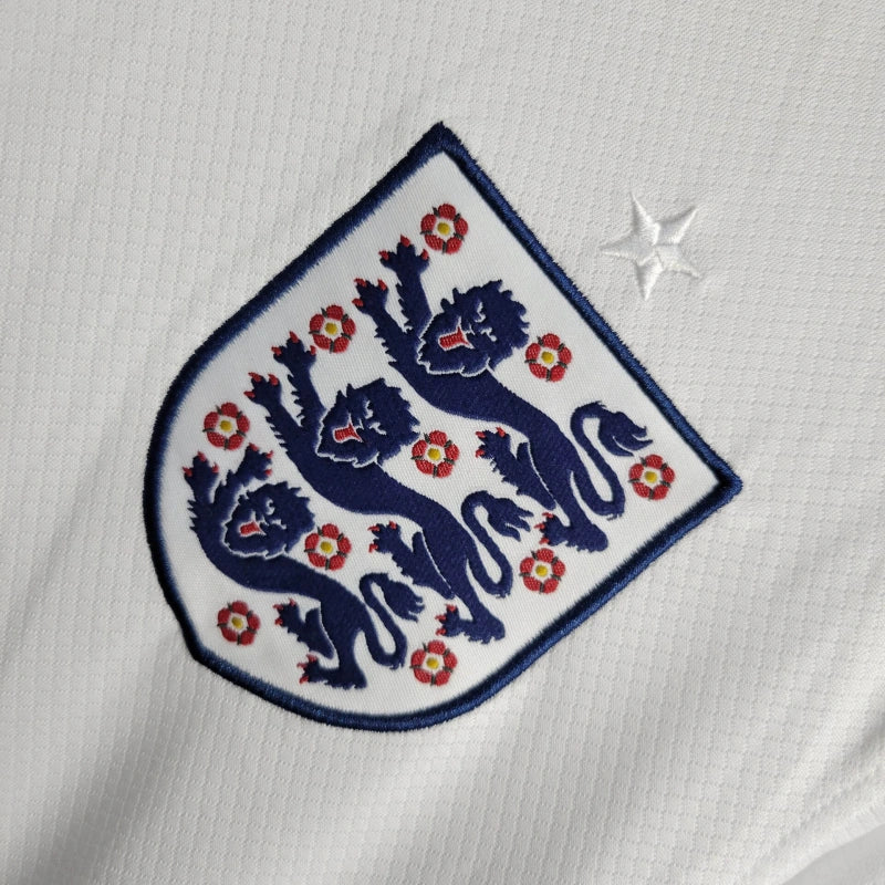 Camiseta Inglaterra Local Manga Larga 2024 Versión Fan