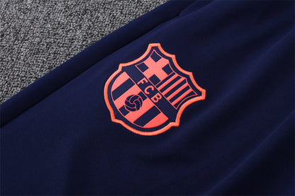 Buzo Completo FC Barcelona Azul Rosado