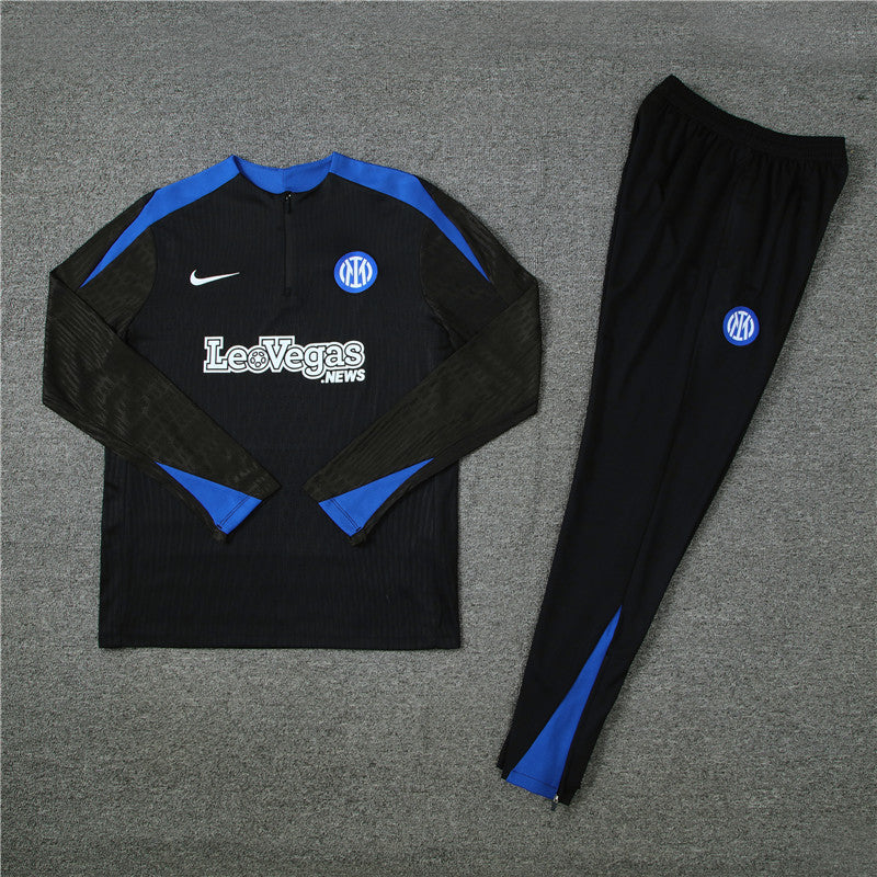 Buzo Completo Inter de Milán Negro Azul