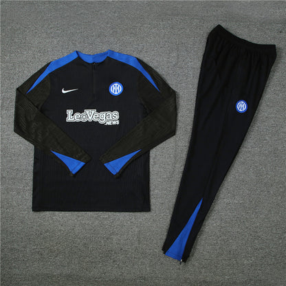 Buzo Completo Inter de Milán Negro Azul