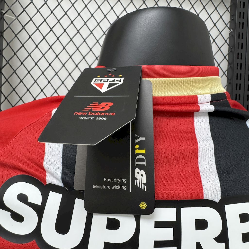 Camiseta Sao Paulo Visita 2025/26 Versión Jugador