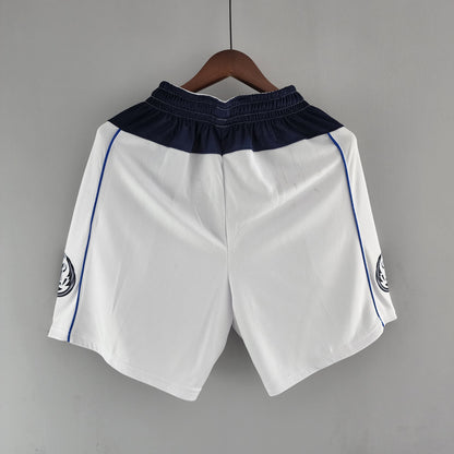 Camiseta Dallas Mavericks Shorts Blanco