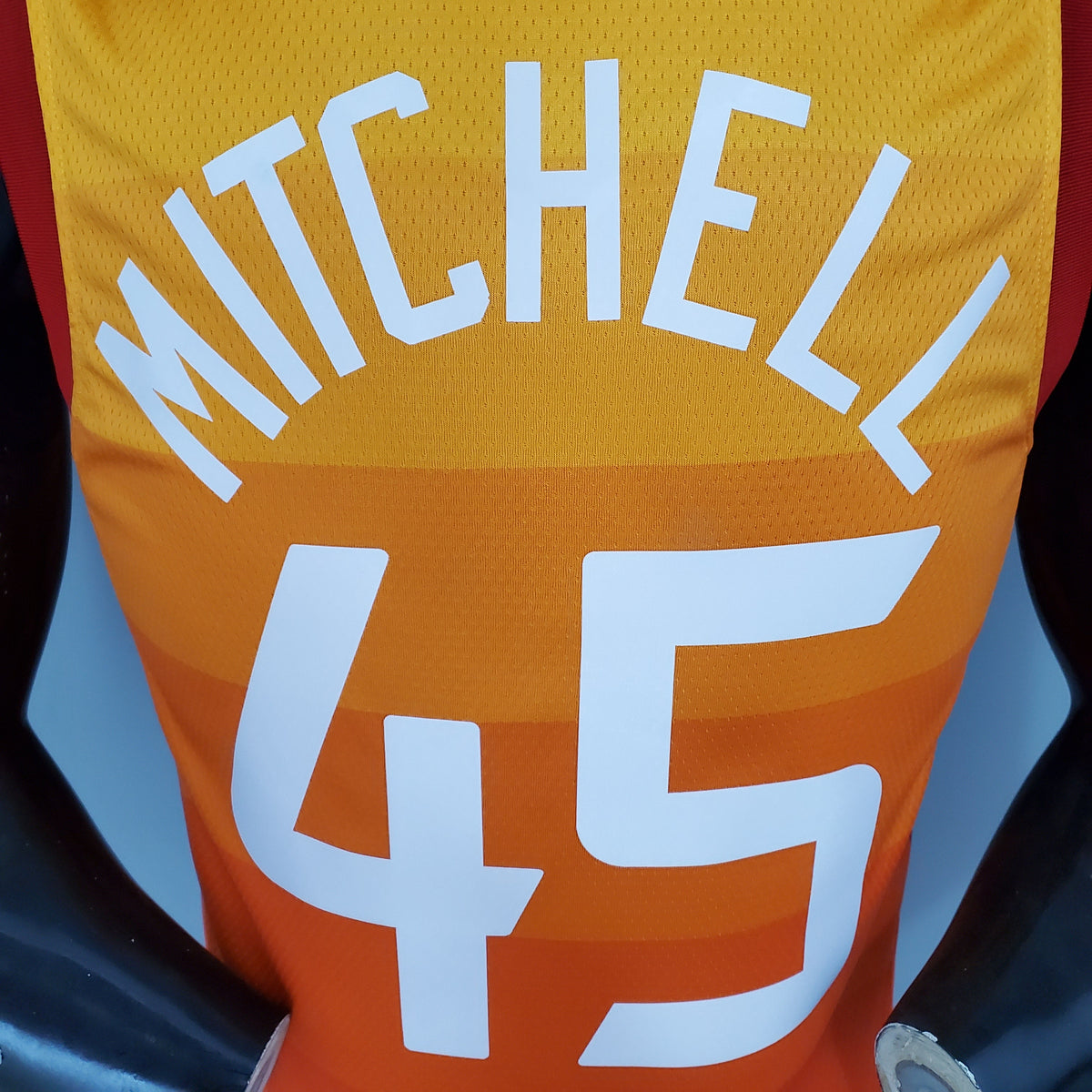 Camiseta Utah Jazz "Orange Raimbow" Naranja