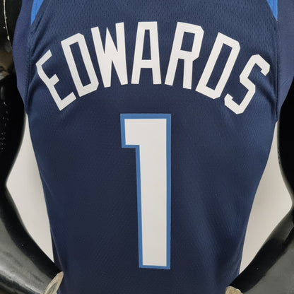 Camiseta Minnesota Timberwolves Camiseta Azul Clásica
