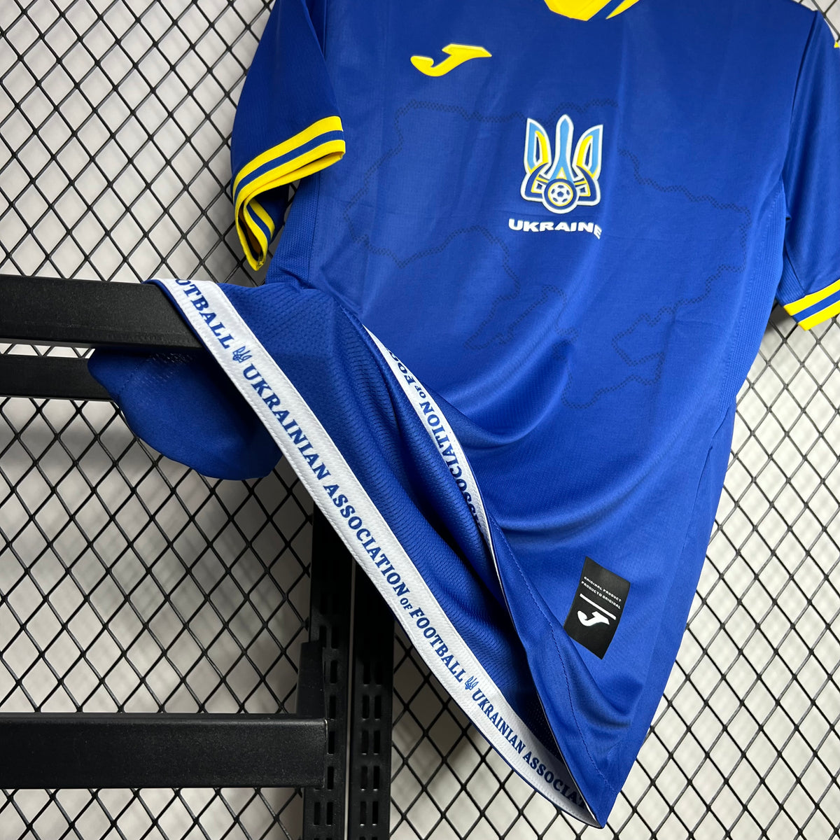 Camiseta Ucrania Visita 2024 Versión Fan