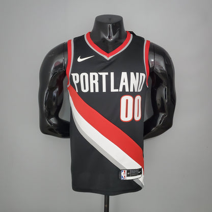 Camiseta Portland Trail Blazers Camiseta Negra Clásica