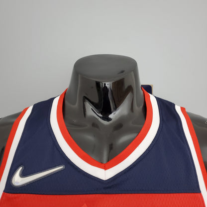 Camiseta Washington Wizards Camiseta Azul Roja Clásica