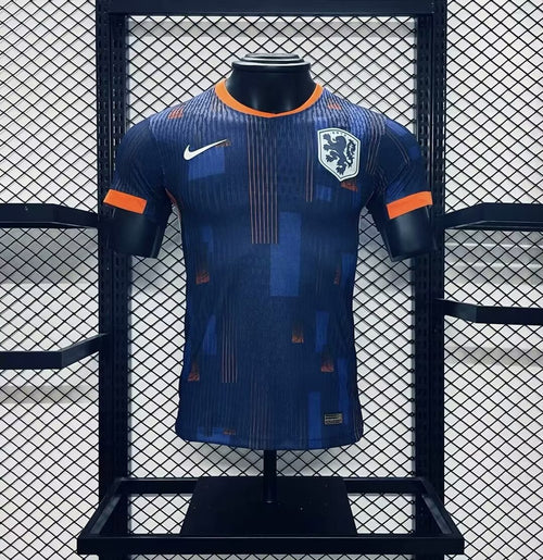 Camiseta Países Bajos Visita 2024 Versión Jugador