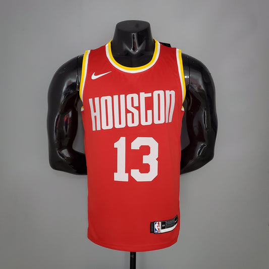 Camiseta Houston Rockets "Retro" Clásica Roja