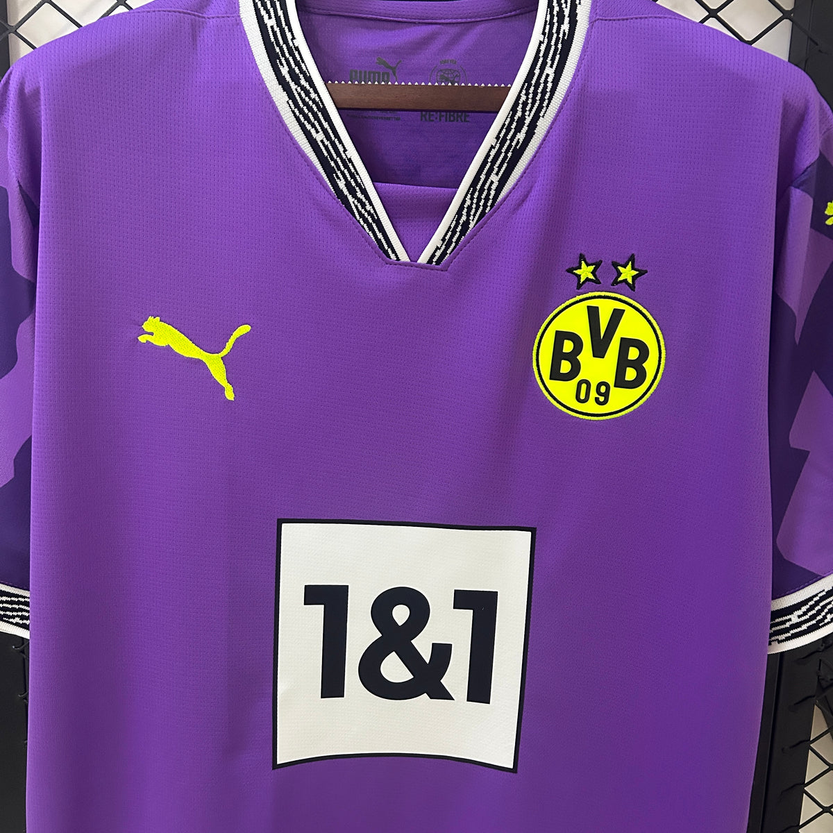 Camiseta Borussia Dortmund Portero Morado 2024/25 Versión Fan