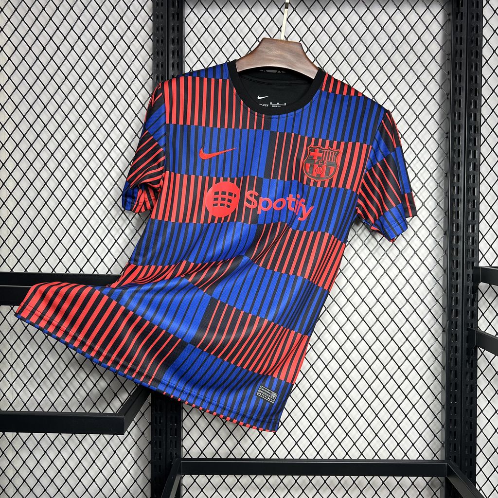 Camiseta FC Barcelona Pre Partido 2024/25 Versión Fan