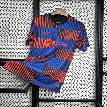 Camiseta FC Barcelona Pre Partido 2024/25 Versión Fan