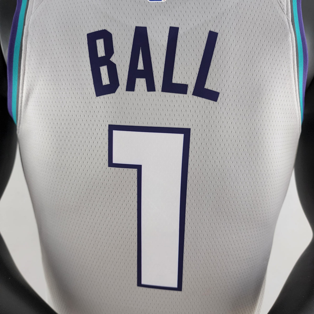 Camiseta Charlotte Hornets Camiseta Clásica Gris