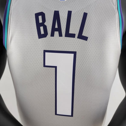 Camiseta Charlotte Hornets Camiseta Clásica Gris