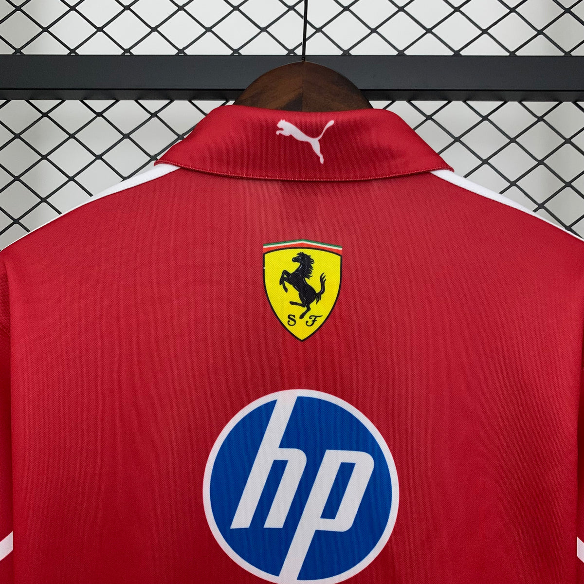 F1 Formula 1 Polo Ferrari Roja