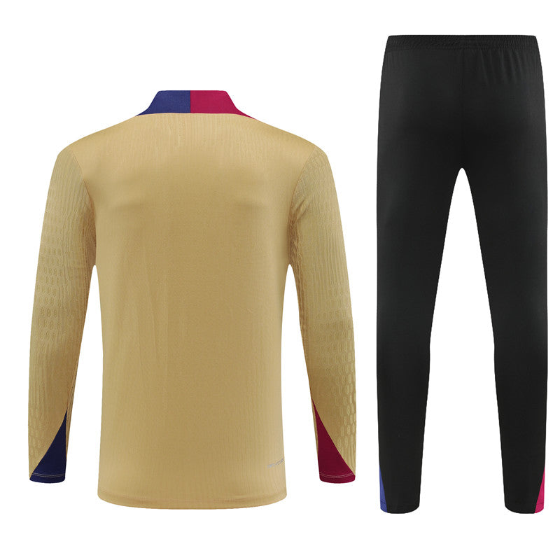 Buzo Completo FC Barcelona Crema