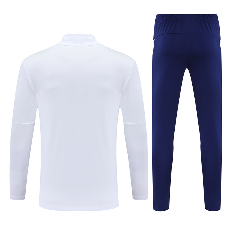 Buzo Completo Portugal Blanco Azul