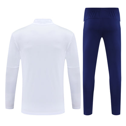 Buzo Completo Portugal Blanco Azul