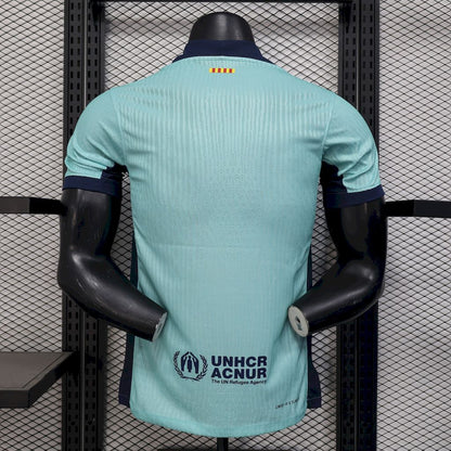 Camiseta FC Barcelona Pre-Partido Celeste 2025/26 Versión Jugador