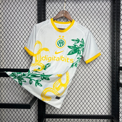 Camiseta Inter de Milán "Edición Especial Amarilla" 2024/25 Versión Fan