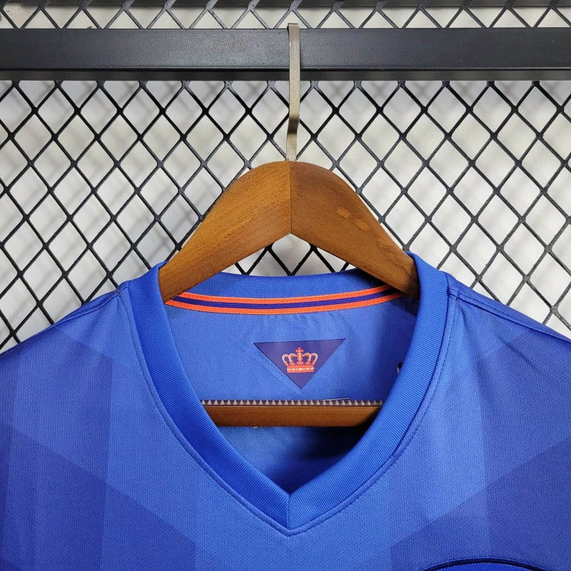 Camiseta Países Bajos Visita Retro 2014 Versión Fan