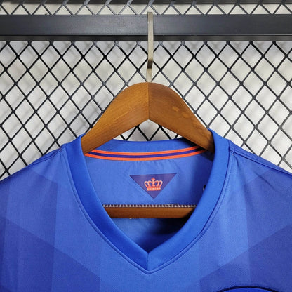 Camiseta Países Bajos Visita Retro 2014 Versión Fan