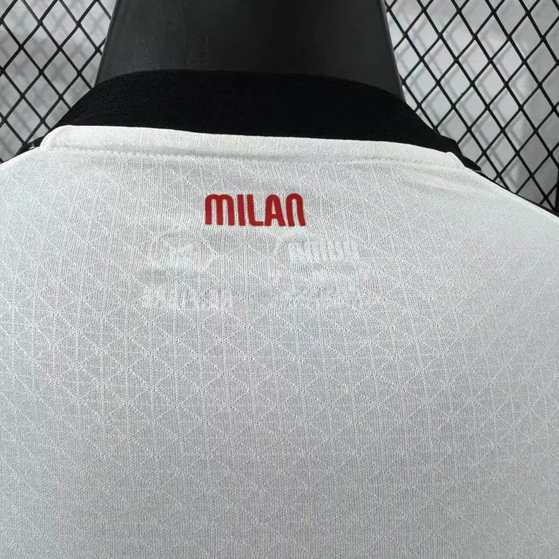 Camiseta AC Milan Visita Manga Larga 2025/26 Versión Jugador