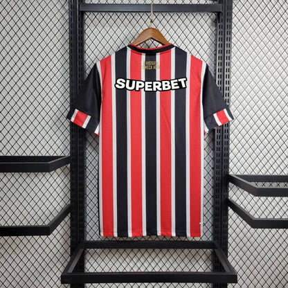 Camiseta Sao Paulo Visita 2024 Versión Fan