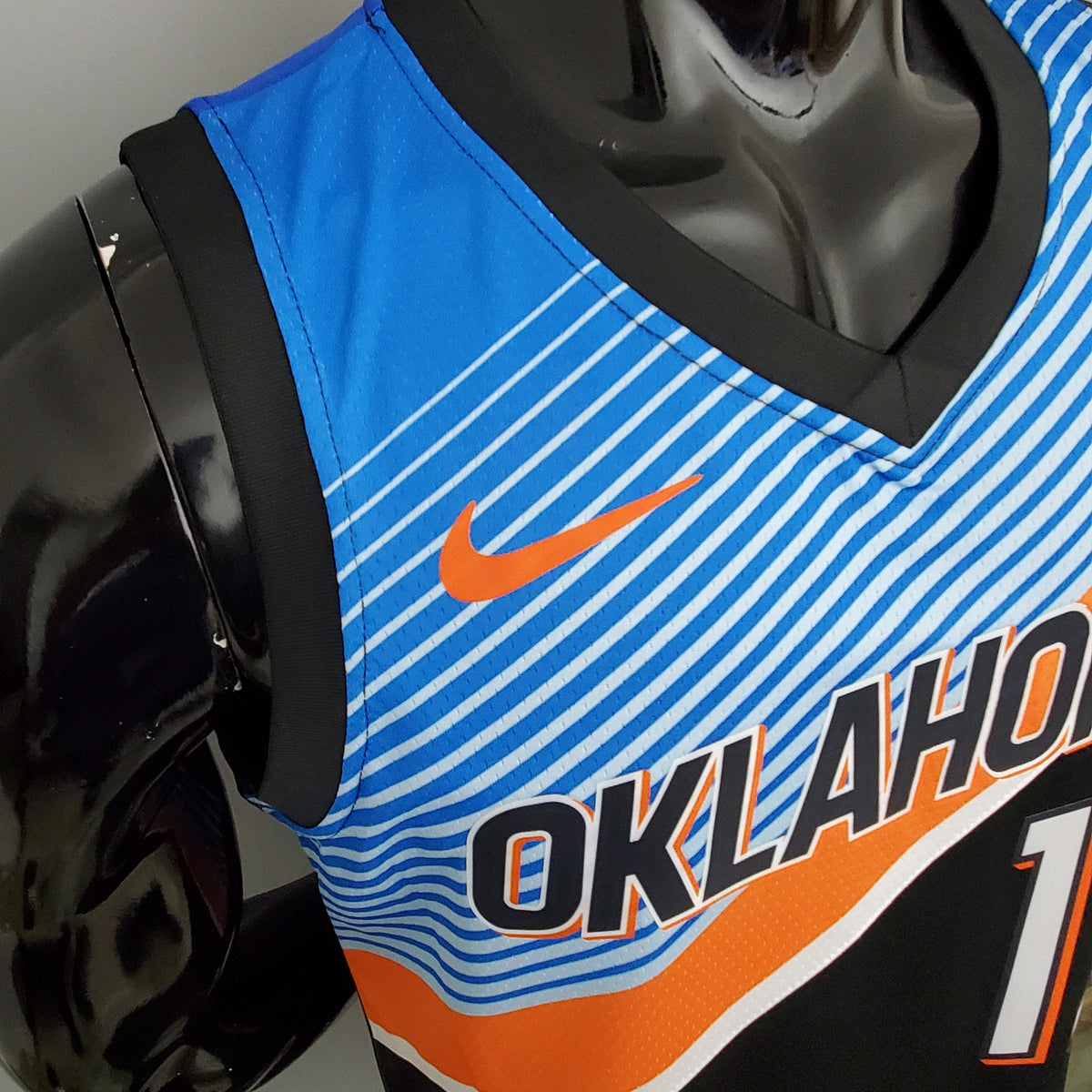 Camiseta Oklahoma City Thunder "City Edition" Negro