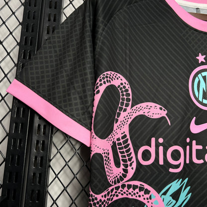 Camiseta Inter de Milán "Edición Especial Negra" 2024/25 Versión Fan