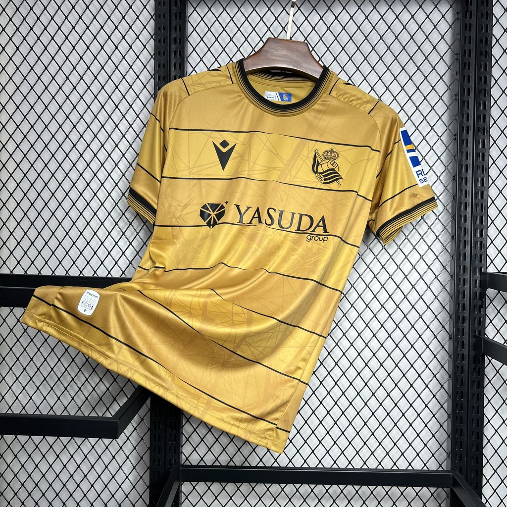 Camiseta Real Sociedad Visita 2024/25 Versión Fan